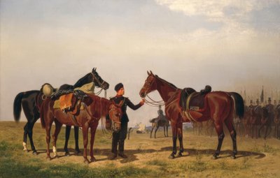 Uhlan Horse Holder by Emil Volkers